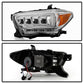Spyder 16-20 Toyota Tacoma Halogen Model Only High-Power LED Headlights - Chrome PRO-YD-TT16HALAP-C 5088369