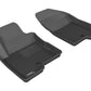 3D MAXpider 2007-2017 Jeep Compass/Patriot Kagu 1st Row Floormat - Black L1JP00911509