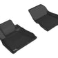3D MAXpider 2014-2019 Nissan Versa Note Kagu 1st Row Floormat - Black L1NS08711509