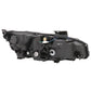 ANZO 16-17 Honda Civic Projector Headlights Plank Style Black w/Amber/Sequential Turn Signal 121527