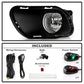 Spyder 14-18 Jeep Cherokee OEM Style Fog Light w/Switch - Clear (FL-JCH14-C) 9043345