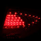 Anzo 2008-2011 Ford Focus LED Tail lights Red/Clear