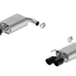 Ford Racing 2024 Mustang 2.3L Extreme Active Axle-Back - Black Tip M-5230-M2EB