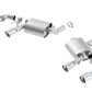 Borla 16 Chevy Camaro SS 6.2L w/ Dual NPP Atak Quad RD RL Tips Dual Exit Rear Section Exhaust 11925