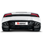 Akrapovic 16-16 Lamborghini Huracan LP 580-2 Coupe/Spyder Slip-On Line (Titanium) w/ Carbon Tips MTP-LA/TI/2