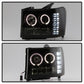 Spyder GMC Sierra 1500/2500 07-13 Projector Headlights LED Halo- LED Blk Smke PRO-YD-GS07-HL-BSM 5078506