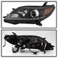 Spyder 2015-2017 Toyota Sienna Projector Headlights - DRL LED - Black PRO-YD-TSEN15-DRL-BK 5084002