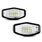 SPYDER Xtune 01-15 Honda Civic LED License Plate Bulb Assembly White 5500K LAC-LP-HA03 - Pair 9044991
