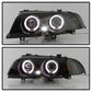 Spyder 99-01 BMW E46 3 Series 4DR Projector Headlights 1PC LED Halo (PRO-YD-BMWE46-4D-HL-AM-BSM) 5084804