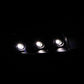 Anzo 1994-2001 Dodge Ram Crystal Headlights Black w/ LED