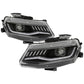 Spyder Chevy Camaro 16-18 HID Model Full LED Headlights Black PRO-YD-CCAM16HIDAP-SEQ-BK 5087355