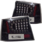 Anzo 2006-2008 Dodge Charger LED Taillights Black