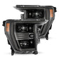 AlphaRex 21-22 Ford F150 PRO-Series Projector headlights Alpha-Black w/Activ Light/Seq Signal 880294 *Discontinued