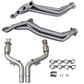 BBK 05-24 Dodge 6.1L/6.2L/6.4L Hemi 1-7/8in Headers w/High Flow Catted Mid Pipe (Ti Ceramic) 16483