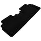 3D MAXpider 2006-2011 Honda Civic Sedan Kagu 2nd Row Floormats - Black L1HD01221509