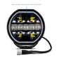 Borne Off-Road Light (Kit of 2) 7in Round BNLT-RD7-2