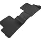3D MAXpider 2017-2019 Nissan Rogue Sport Kagu 2nd Row Floormats - Black L1NS10521509