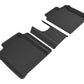 3D MAXpider 2014-2019 Nissan Versa Note Kagu 2nd Row Floormats - Black L1NS08721509