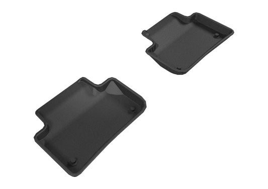 3D MAXpider 2018-2020 Audi Q5 Kagu 2nd Row Floormats - Black L1AD04721509