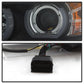 Spyder BMW E90 3-Series 06-08 4DR V2 Headlights - HID Only - Black PRO-YD-BMWE9005V2-HID-DRL-BK 5083852