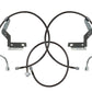 Carli 05-07 Ford F250/350 SD Hardware Braided Brake Lines 4.5in System CS-FORDBBL-05