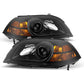 SPYDER Xtune Acura Mdx 2004-2006 Crystal Headlights Black HD-JH-AMDX04-AM-BK 9026195