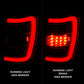 ANZO 1999-2004 Jeep Grand Cherokee LED Tail Lights w/ Light Bar Chrome Housing Red/Clear Lens 311396