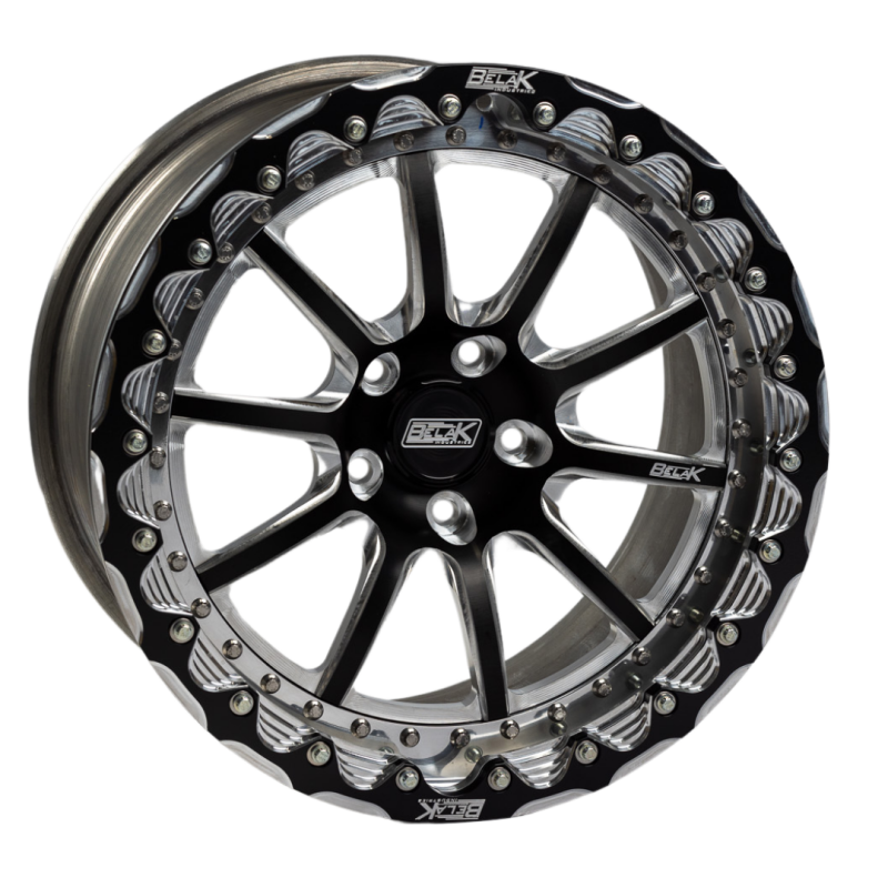 Belak Wheels Belak 15x8 / 5in BS / 5x112 BP / High Pad / Series 4 Wheel - Single Beadlock 15085112S45BS-SBL