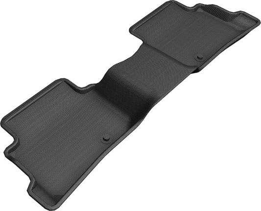 3D MAXpider 2019-2019 Hyundai Ioniq Electric Kagu 2nd Row Floormats - Black L1HY09021509