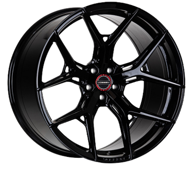Vossen HF-5 22x10.5 / 5x130 / ET20 / Deep Face -84.1 - Gloss Black Wheel