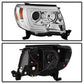 Spyder Toyota Tacoma 05-11 Projector Headlights - Light Bar DRL - Chrome PRO-YD-TT05V2-LB-C 5084668