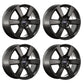 Ford Racing 15-16 F-150 20in x 8.5in Wheel Set with TPMS Kit - Matte Black M-1007K-P20XB