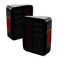 Spyder Jeep Wrangler 07-15 LED Tail Lights Black Smoke ALT-YD-JWA07-LED-BSM 5079978