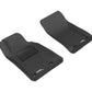 3D MAXpider 2010-2015 Chevrolet Camaro Kagu 1st Row Floormat - Black L1CH01711509