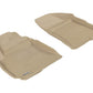 3D MAXpider 2010-2012 Hyundai Santa Fe Kagu 1st Row Floormat - Tan L1HY04011502