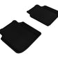 3D MAXpider 2009-2012 BMW 7 Series LI F02/F04 Kagu 2nd Row Floormats - Black L1BM05221509
