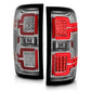 ANZO 2014-2018 Chevy Silverado 1500 LED Taillights Chrome 311291