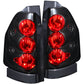 Anzo 2002-2008 Gmc Envoy Taillights Black