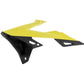 Acerbis 18+ Suzuki RMZ250/ RMZ450 Radiator Shroud - Yellow/Black 2686491017