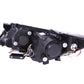 Anzo 2011-2013 Kia Optima Projector Headlights w/ Halo Chrome (CCFL)