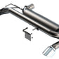 Borla 21-22 Ford Bronco 2.3L 4WD Touring Axle Back Exhaust w/ Bright Chrome Tips 11973