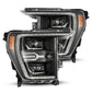 AlphaRex 21-22 Ford F150 Luxx-Series Projector Headlights Black w/Activ Light/Seq Signal 880139 *Discontinued