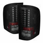 Spyder Chevy Silverado 07-13 LED Tail Lights Blk Smke ALT-YD-CS07-LED-BSM 5078032