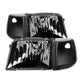 SPYDER Xtune Ford Ranger 93-97 Crystal Headlights w/ Corner Lights 4pcs Sets Black HD-JH-FR93-SET-BK 9029363