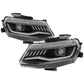 Spyder Chevy Camaro 16-18 Halogen Model Projector Headlights Black PRO-YD-CCAM16HALSI-SEQ-BK 5087331