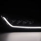 AlphaRex 99-09 Honda S2000 NOVA-Series Projector LED Headlights - Alpha-Black 880272 *Discontinued