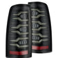 AlphaRex 99-06 Chevrolet Silverado Sierra LUXX-Series LED Tail Lights Alpha-Black 620005 *Discontinued