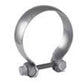 Borla Universal 2.75in (70mm) Stainless Steel Half Moon Clamp 18328