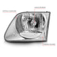Anzo 1997-2003 Ford F-150 Crystal Headlights Chrome