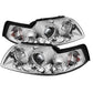 Spyder Ford Mustang 99-04 Projector Headlights LED Halo Chrome High H1 Low H1 PRO-YD-FM99-1PC-AM-C 5010452
